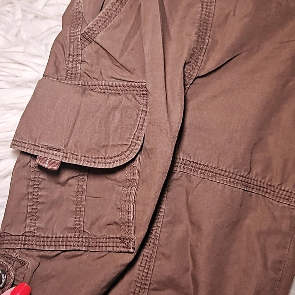 Vintage Y2K Abercrombie & Fitch Cargo Shorts – Brown, XS